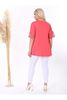 Picture of CURVY GIRL VISCOSE TOP WITH LACE ON SLEEVE